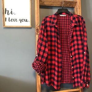 Plaid Button Down